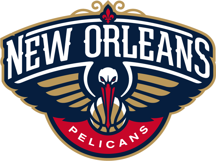 New Orleans Pelicans 2013-2014 Pres Primary Logo iron on paper